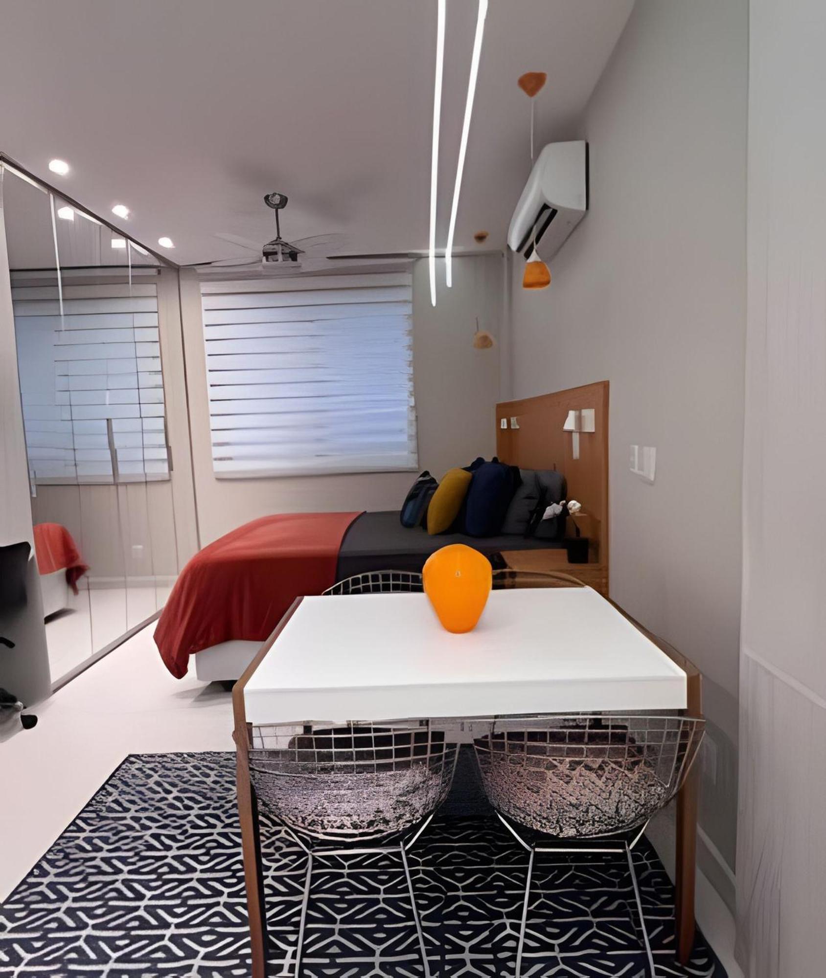 Studio Novo, Chic Perto Da Praia Em Copa Para 4 Apartment Rio de Janeiro Ngoại thất bức ảnh