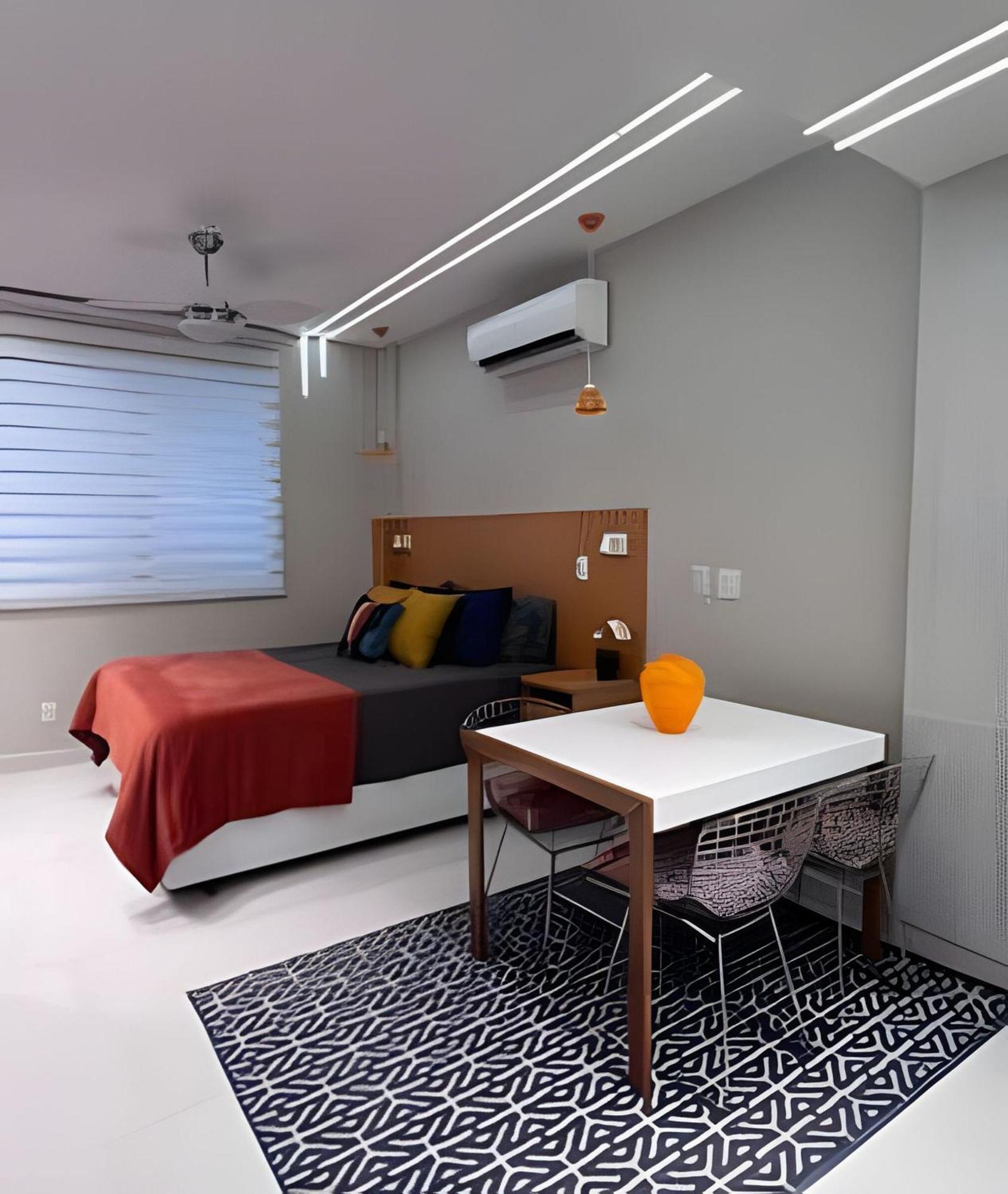Studio Novo, Chic Perto Da Praia Em Copa Para 4 Apartment Rio de Janeiro Ngoại thất bức ảnh